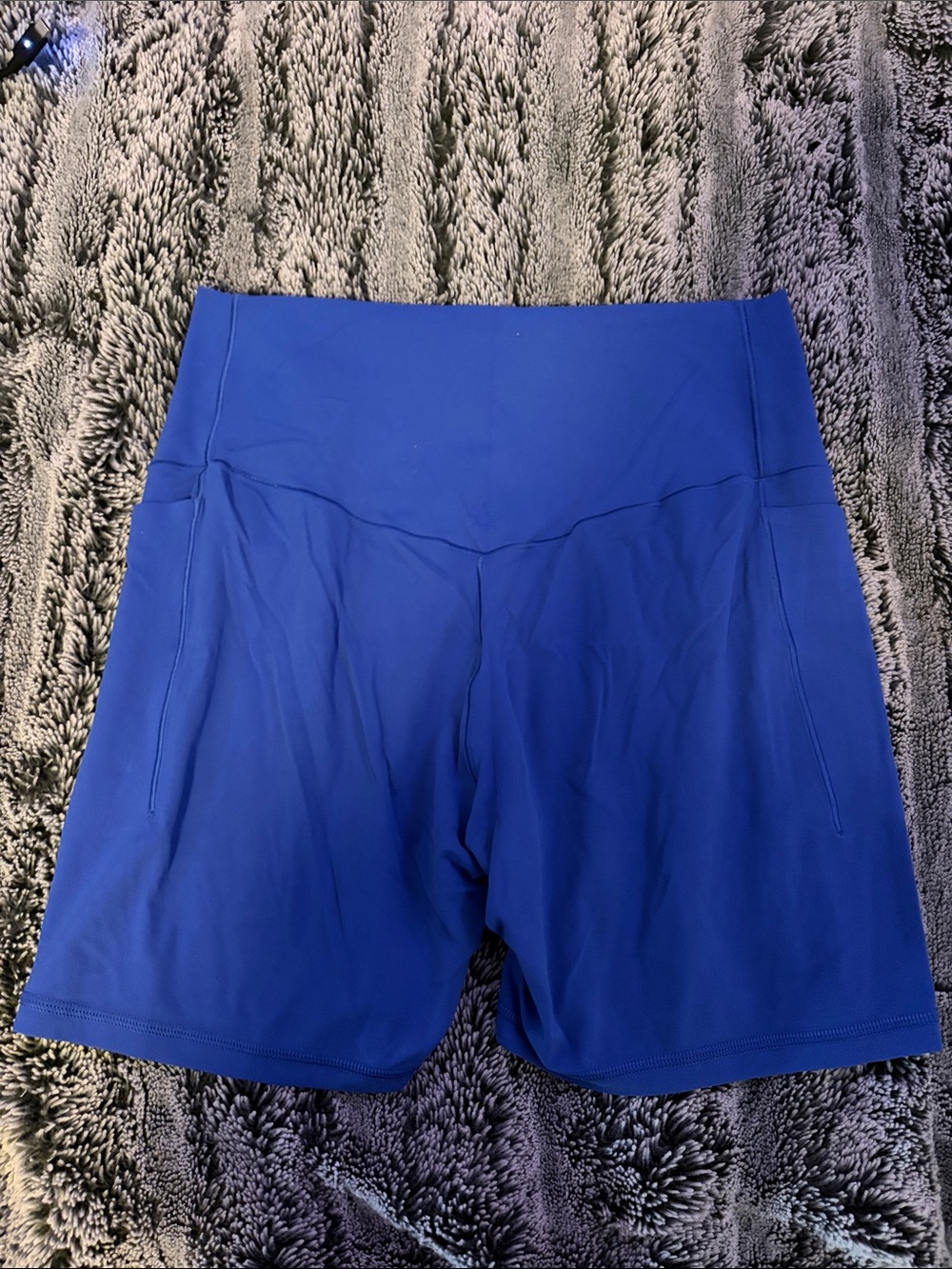 Offline by Aerie High-Rise Bike Shorts in Royal Blue - Picture 3 of 3
